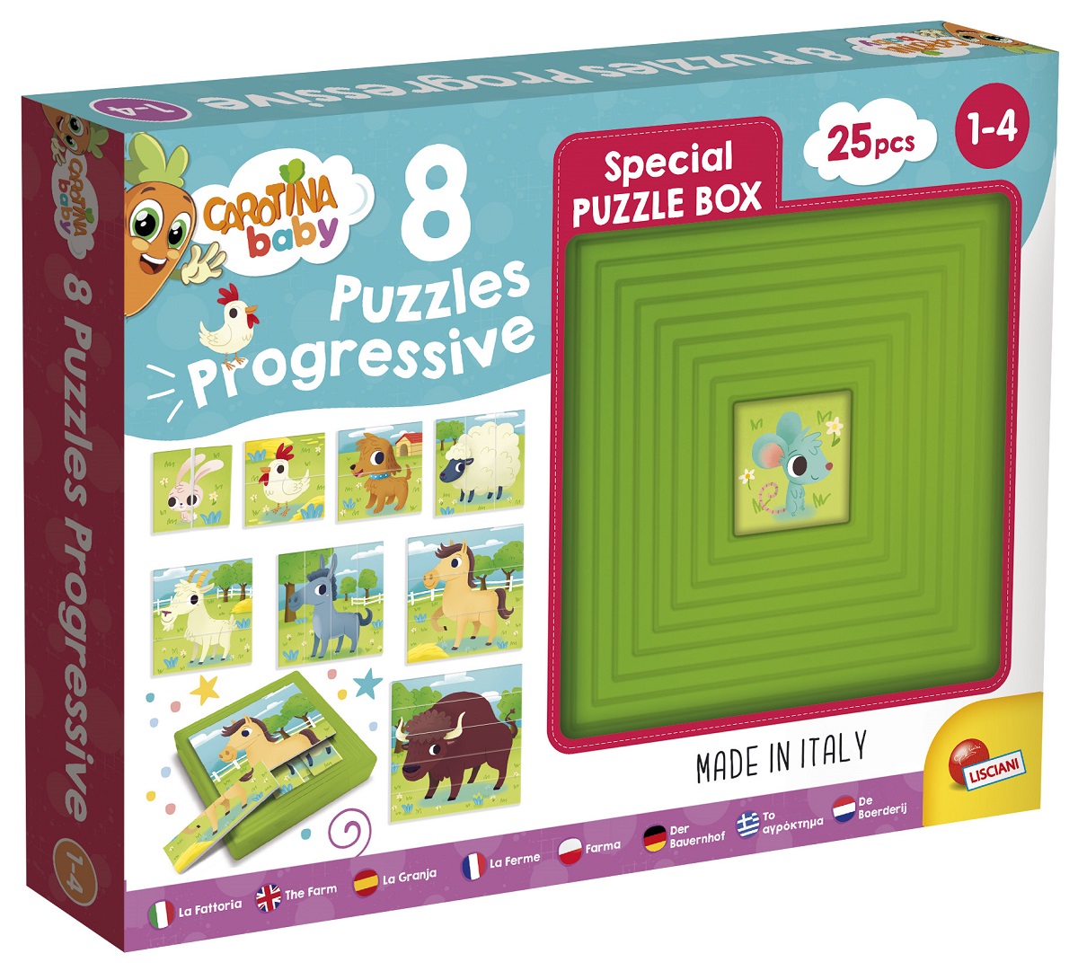 puzle progresywne zwierzęta puzzle progresywne